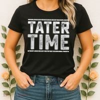 Tater Time Funny Thanksgiving Dinner Women's T-Shirt thumb 2