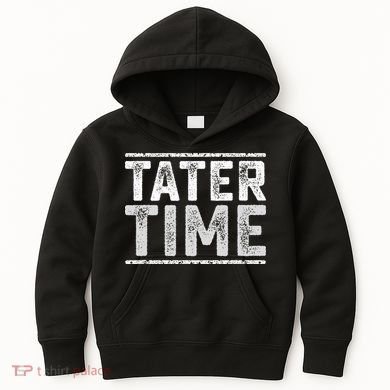 Tater Time Funny Thanksgiving Dinner Kids Hoodie