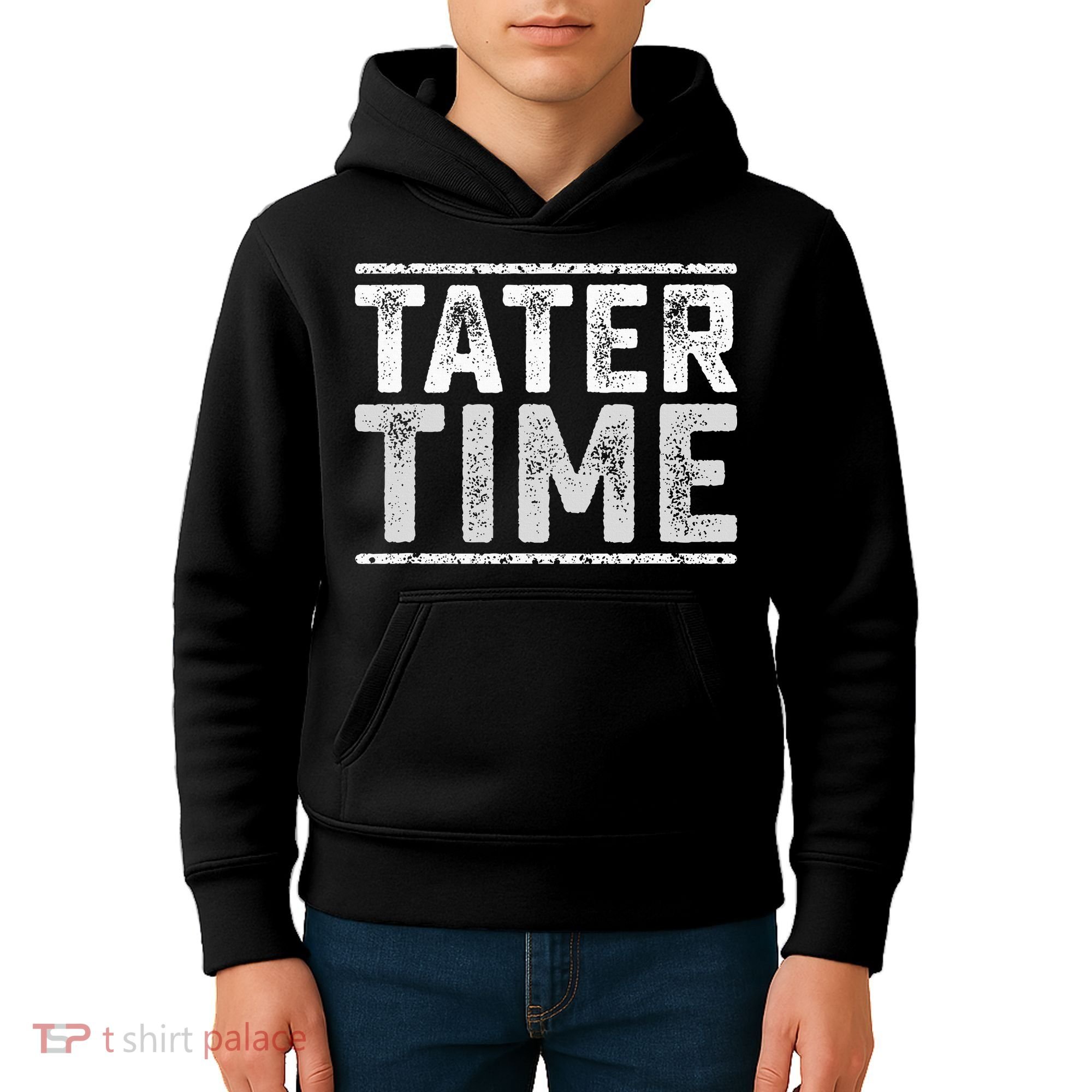 Tater Time Funny Thanksgiving Dinner Kids Hoodie