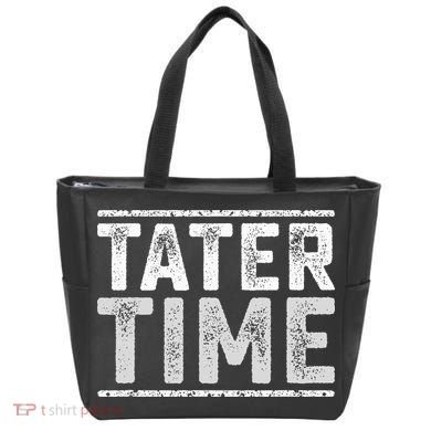 Tater Time Funny Thanksgiving Dinner Tote Bag