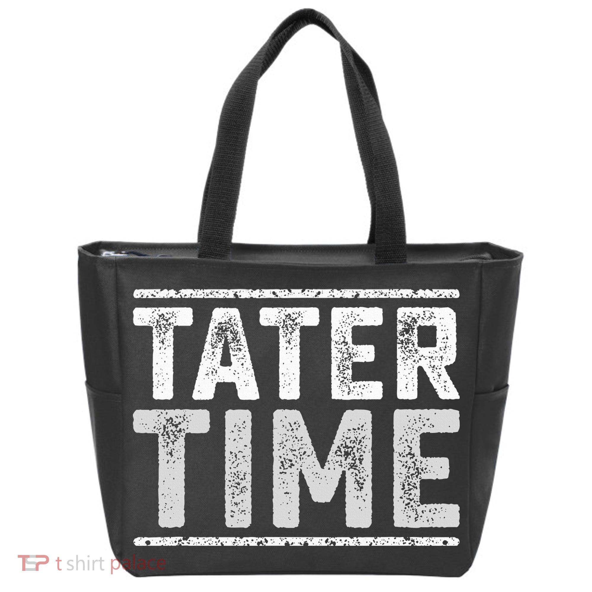 Tater Time Funny Thanksgiving Dinner Tote Bag