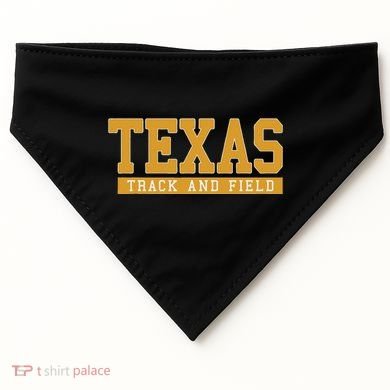 Texas Track & Field USA-Made Doggie Bandana