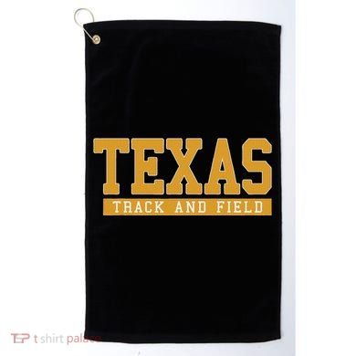 Texas Track & Field Golf Towel
