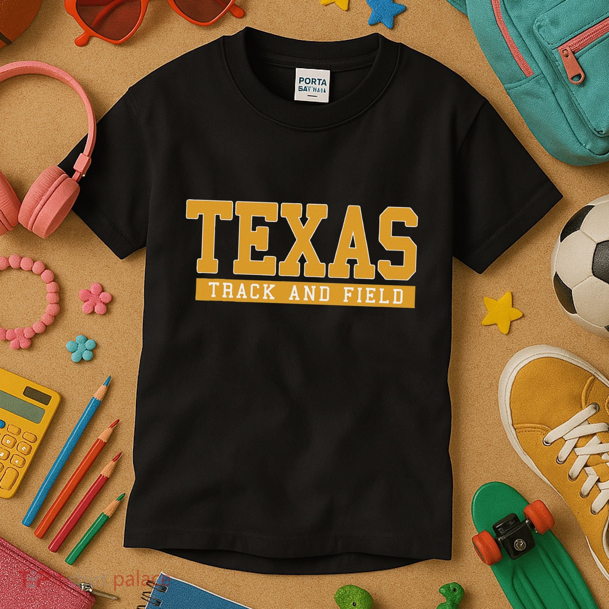Texas Track & Field Kids T-Shirt