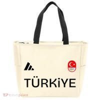 Turkiye Turkey Flag Turkish Shooting Team Sports Tote Bag thumb 0