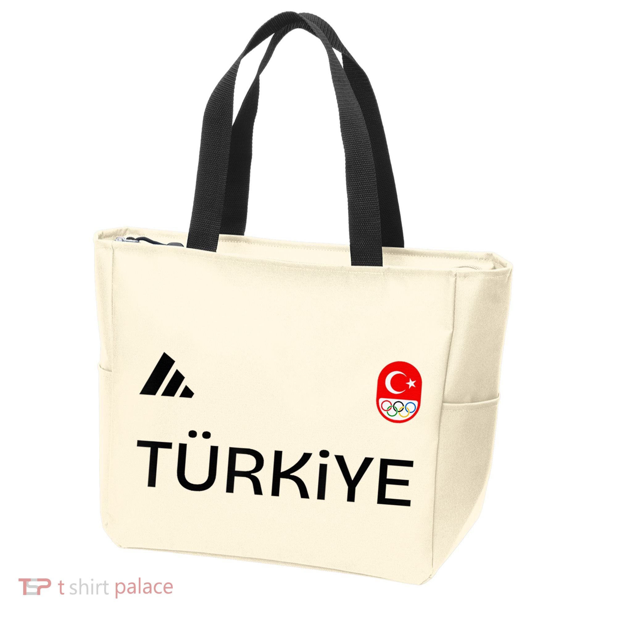 Turkiye Turkey Flag Turkish Shooting Team Sports Tote Bag