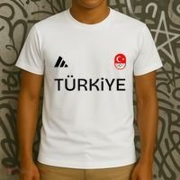 Turkiye Turkey Flag Turkish Shooting Team Sports T-Shirt thumb 3