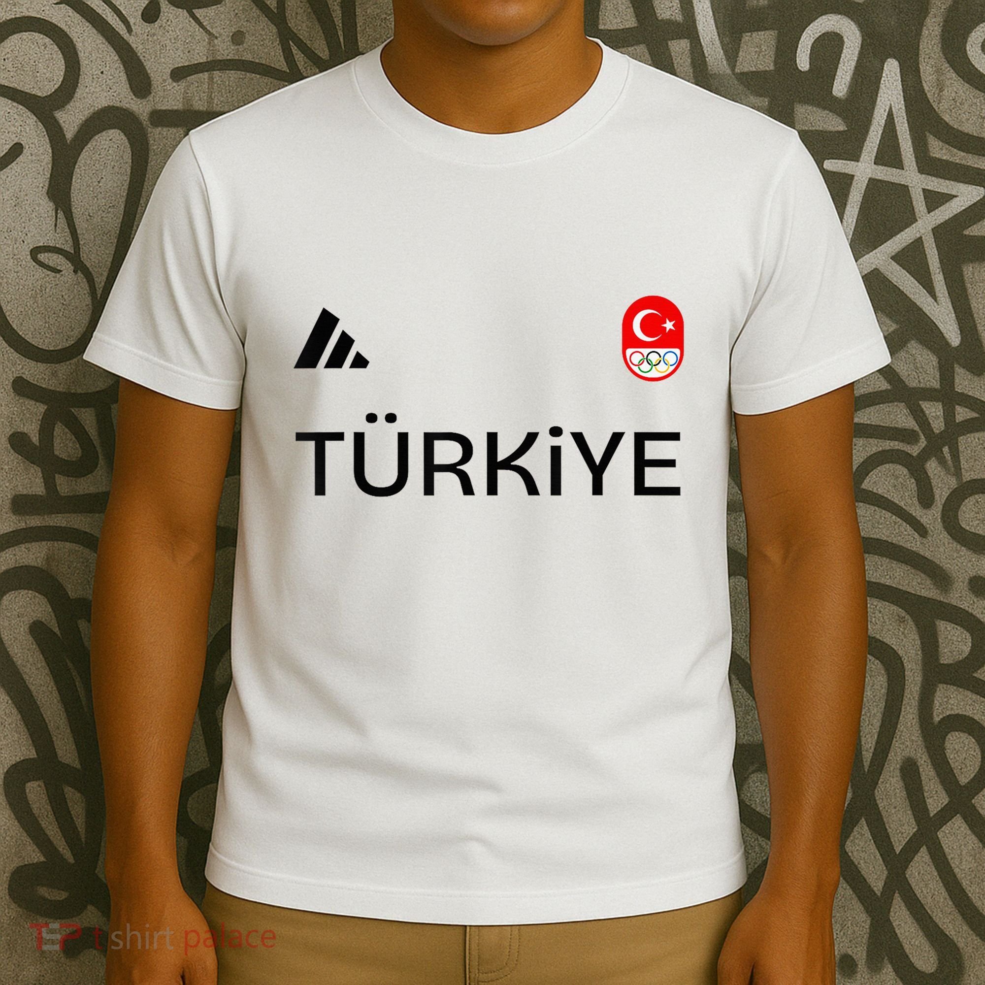 Turkiye Turkey Flag Turkish Shooting Team Sports T-Shirt