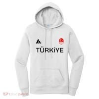 Turkiye Turkey Flag Turkish Shooting Team Sports Women's Hoodie thumb 0