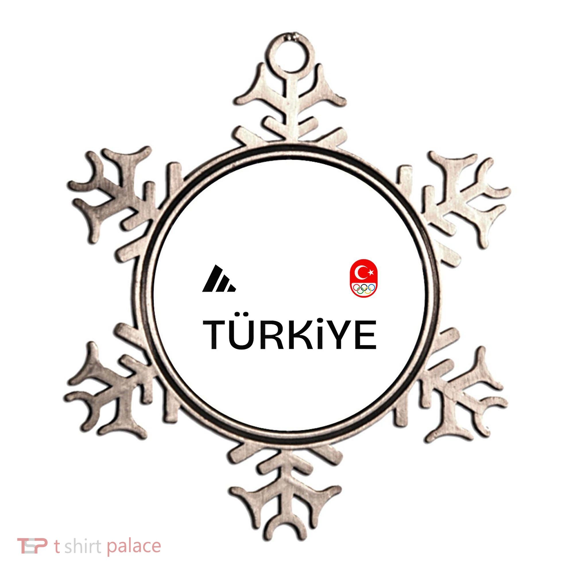 Turkiye Turkey Flag Turkish Shooting Team Sports Ornament