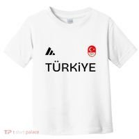 Turkiye Turkey Flag Turkish Shooting Team Sports Toddler T-Shirt thumb 0