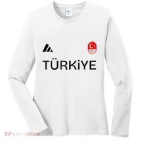 Turkiye Turkey Flag Turkish Shooting Team Sports Women's Long Sleeve Shirt thumb 0