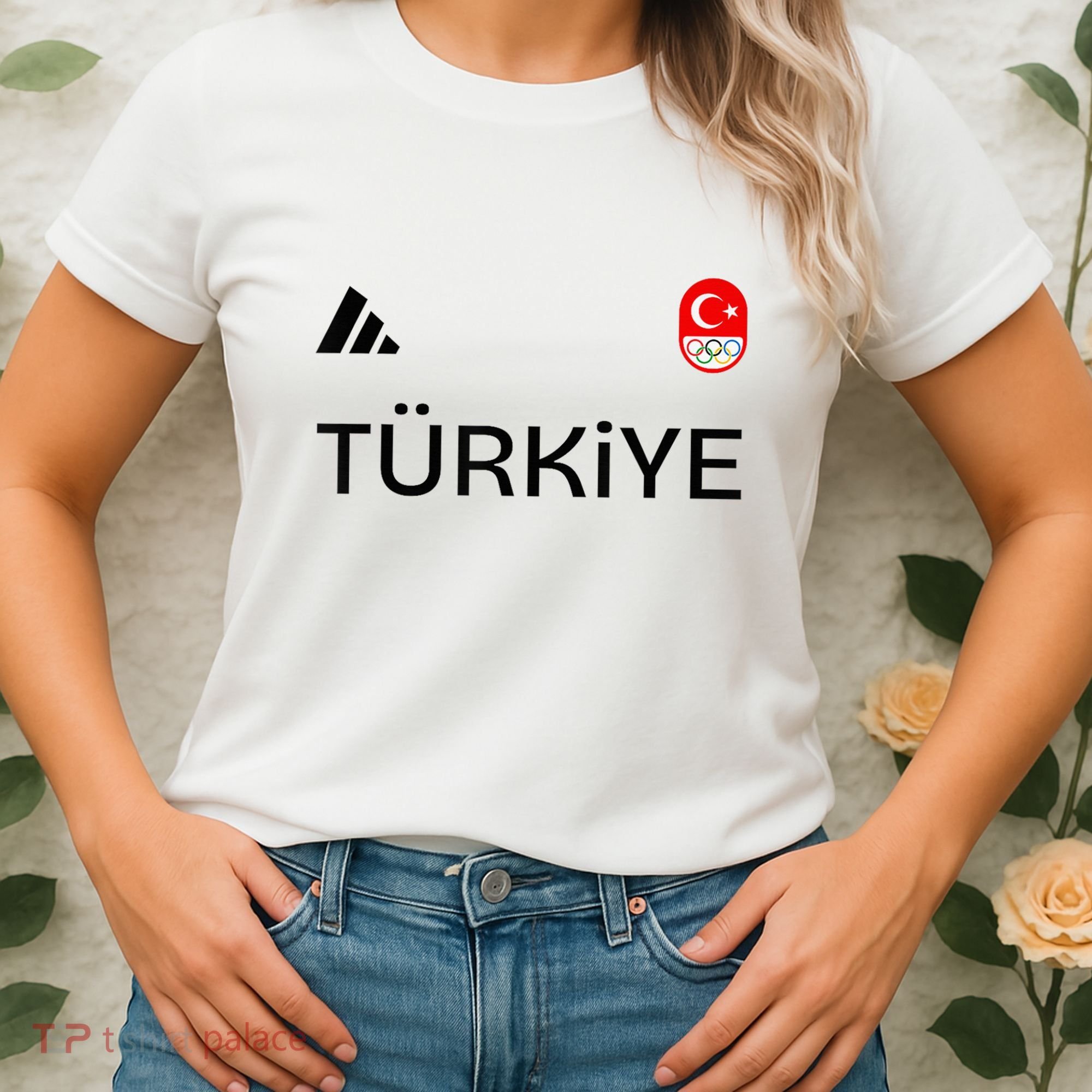 Turkiye Turkey Flag Turkish Shooting Team Sports Women's T-Shirt