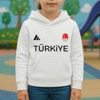 Turkiye Turkey Flag Turkish Shooting Team Sports Kids Hoodie thumb 3