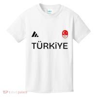 Turkiye Turkey Flag Turkish Shooting Team Sports Kids T-Shirt thumb 0