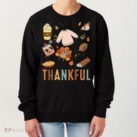 Thanksgiving Turkey Fall Thankful Graphic FamilywomenS Women's Sweatshirt thumb 0