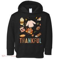 Thanksgiving Turkey Fall Thankful Graphic FamilywomenS Toddler Hoodie thumb 0
