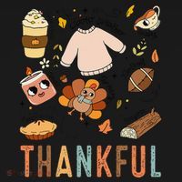 Thanksgiving Turkey Fall Thankful Graphic FamilywomenS Toddler Hoodie thumb 2