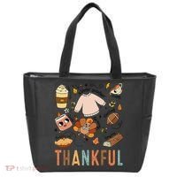 Thanksgiving Turkey Fall Thankful Graphic FamilywomenS Tote Bag thumb 0