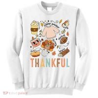 Thanksgiving Turkey Fall Thankful Graphic FamilywomenS Sweatshirt thumb 0
