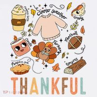 Thanksgiving Turkey Fall Thankful Graphic FamilywomenS Women's Hoodie thumb 2