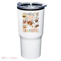 Thanksgiving Turkey Fall Thankful Graphic FamilywomenS Tumbler thumb 0