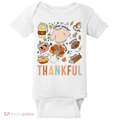 Thanksgiving Turkey Fall Thankful Graphic FamilywomenS Baby Bodysuit