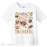 Thanksgiving Turkey Fall Thankful Graphic FamilywomenS Toddler T-Shirt thumb 0