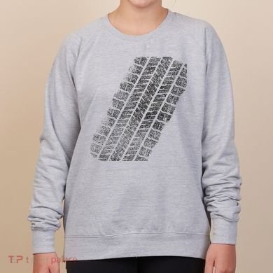 Tire Track Funny Halloween Women's Sweatshirt