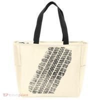 Tire Track Funny Halloween Tote Bag thumb 0