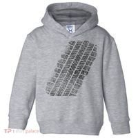 Tire Track Funny Halloween Toddler Hoodie thumb 0