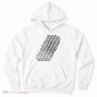 Tire Track Funny Halloween Hoodie thumb 0