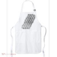 Tire Track Funny Halloween Apron thumb 0
