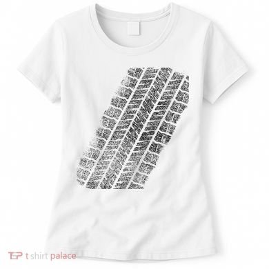 Tire Track Funny Halloween Women's T-Shirt