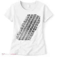 Tire Track Funny Halloween Women's T-Shirt thumb 0