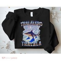 Tralalero Tralala Funny Shark Meme Bootleg Sweatshirt thumb 2