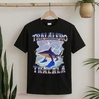Tralalero Tralala Funny Shark Meme Bootleg T-Shirt thumb 2