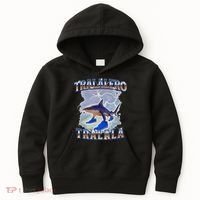 Tralalero Tralala Funny Shark Meme Bootleg Kids Hoodie thumb 0