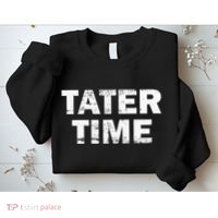 Tater Time Funny Thanksgiving Dinner Women Sweatshirt thumb 2