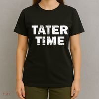 Tater Time Funny Thanksgiving Dinner Women T-Shirt thumb 4