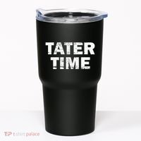 Tater Time Funny Thanksgiving Dinner Women Tumbler thumb 0