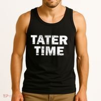 Tater Time Funny Thanksgiving Dinner Women Tank Top thumb 3