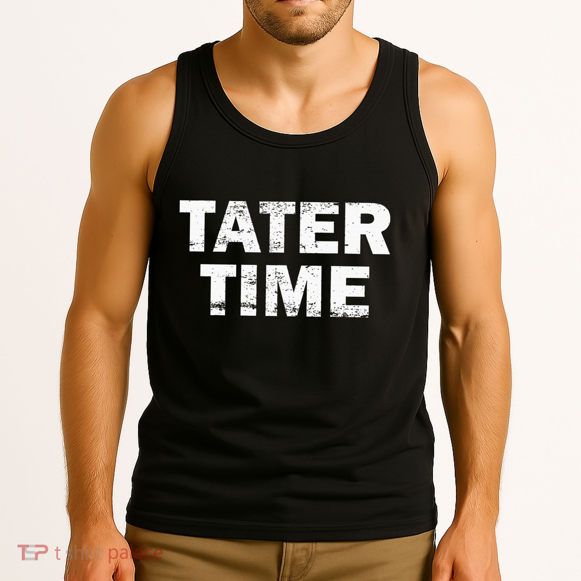 Tater Time Funny Thanksgiving Dinner Women Tank Top