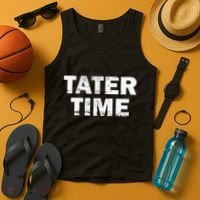 Tater Time Funny Thanksgiving Dinner Women Tank Top thumb 4