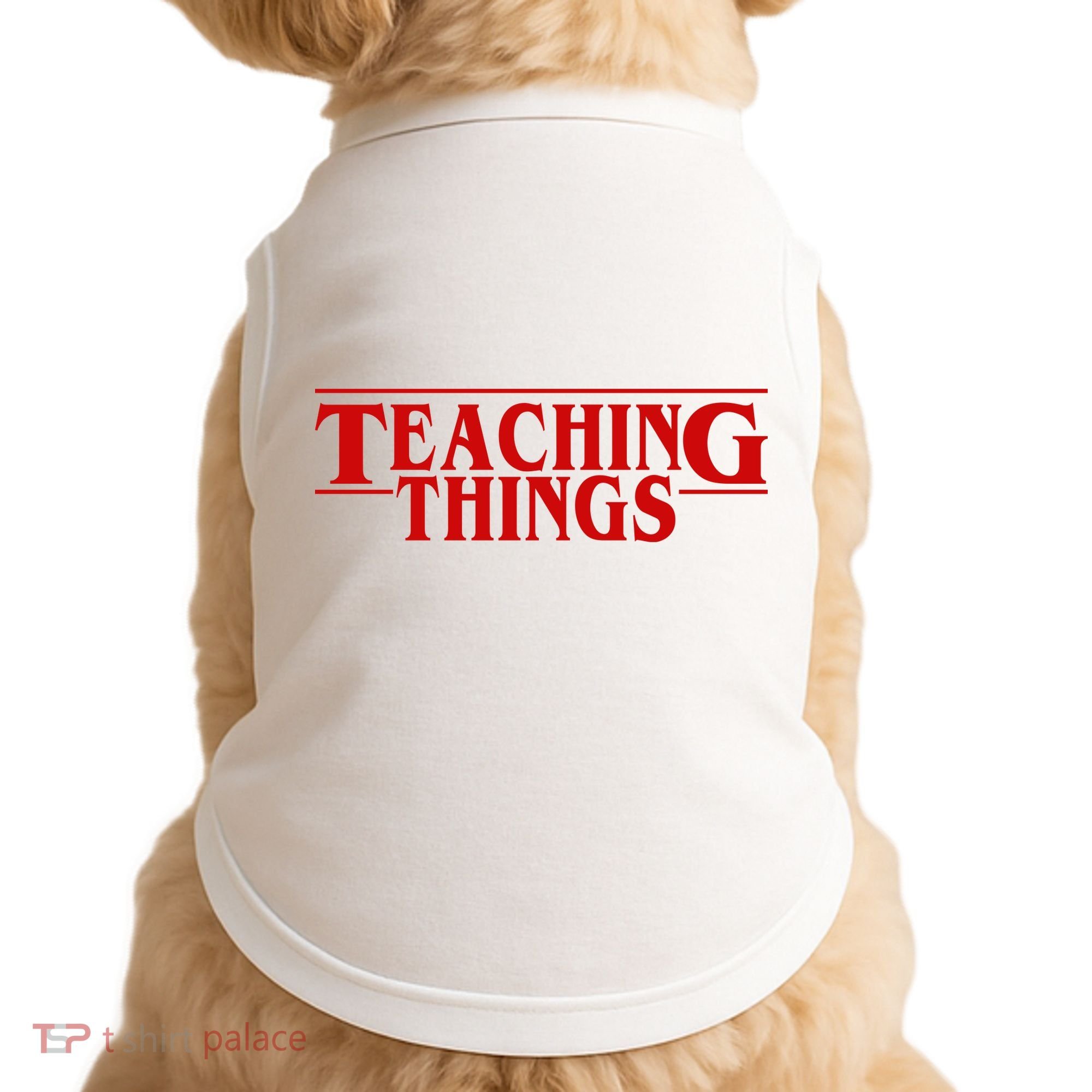 Teaching Things Funny Gift For Teacher Doggie Tank