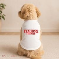 Teaching Things Funny Gift For Teacher Doggie Tank thumb 2
