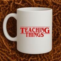 Teaching Things Funny Gift For Teacher Coffee Mug thumb 2