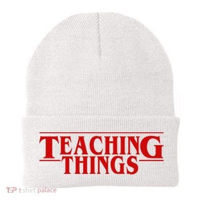 Teaching Things Funny Gift For Teacher Beanie