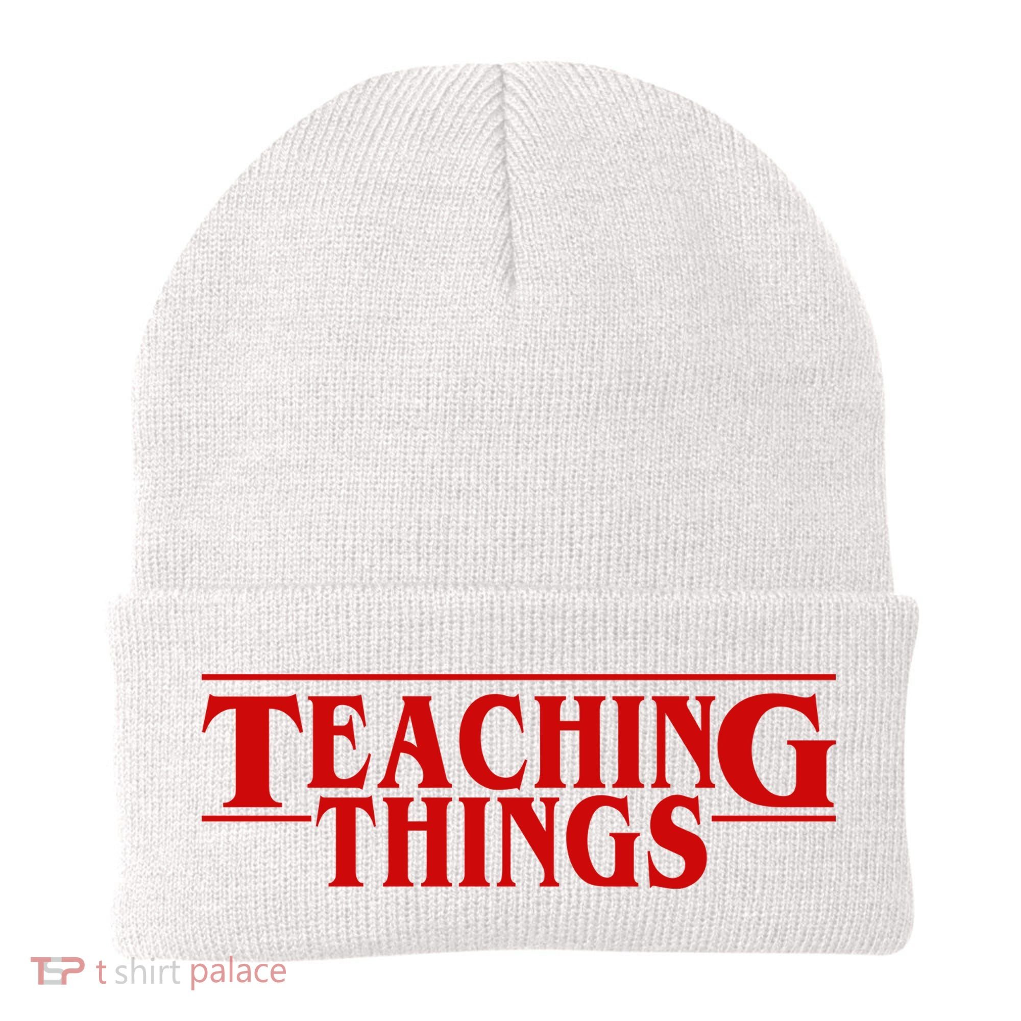 Teaching Things Funny Gift For Teacher Beanie
