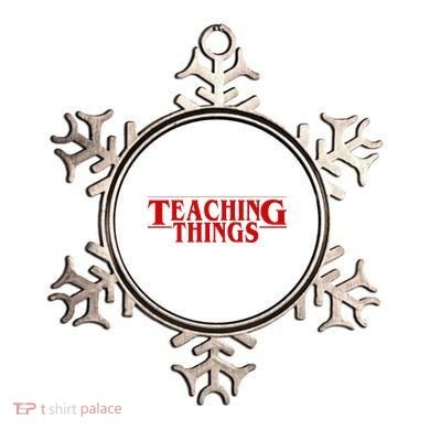 Teaching Things Funny Gift For Teacher Ornament